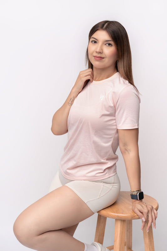 T-shirt Cloudfit Rosa